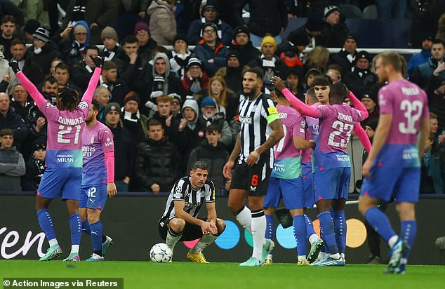 For much of the match it looked as if Eddie Howe's team were heading for the last sixteen