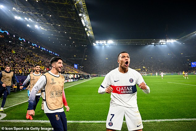 PSG came from behind to secure a draw against Dortmund and secure a place in the last sixteen