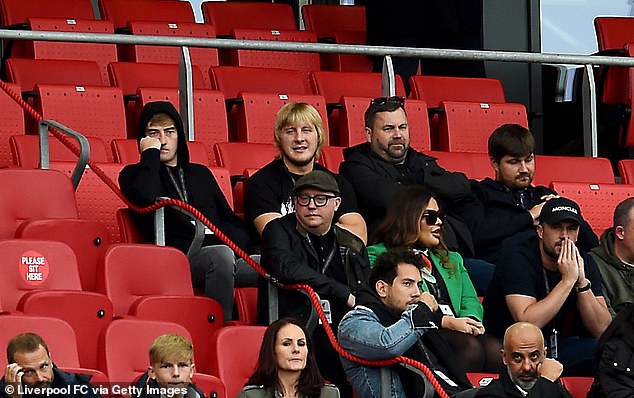 Pimblett (top centre) said he thought Liverpool would win the league at the start of the season