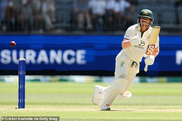 His place in the Australia Test team had been called into question due to terrible form