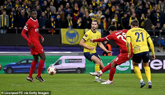 Jarell Quansah scored the equalizer for his first Liverpool goal – and the 2,000th of Jurgen Klopp's managerial career