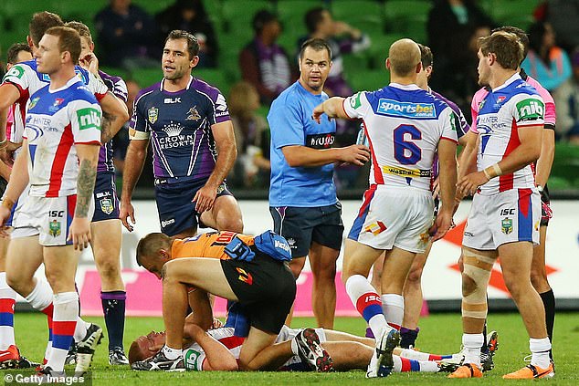 McKinnon was left paralyzed after suffering a spinal cord injury in a Round 3 match against the Melbourne Storm in 2014