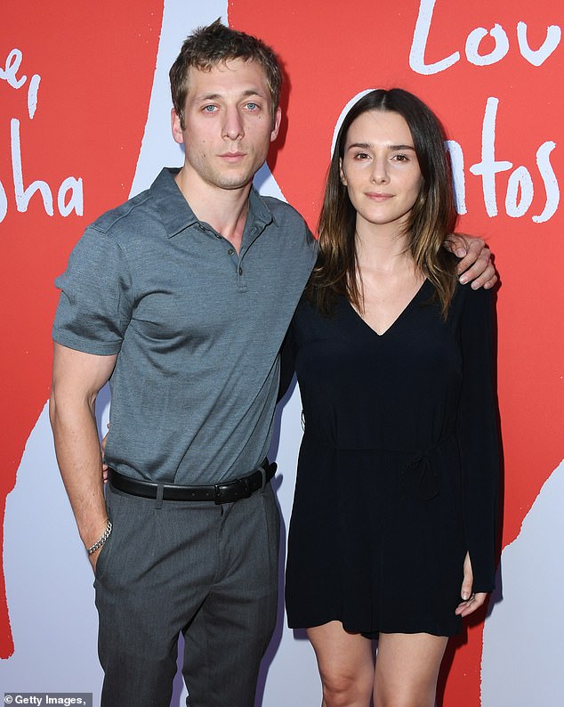 Jeremy pictured with Addison Timlin in 2019