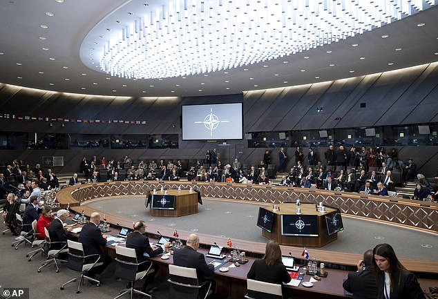 NATO – the North Atlantic Treaty Organization – is an important American military alliance aimed at deterring Russian aggression.  NATO officials gathered in Brussels, Belgium last month for a meeting at headquarters