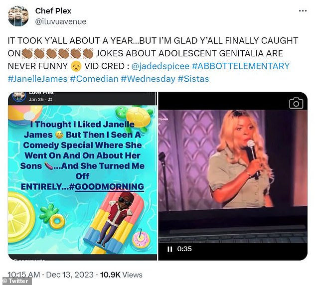 1702608095 512 Abbott Elementary star Janelle James SLAMMED over resurfaced joke about