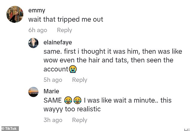 Fans responded to the filter in the comments section