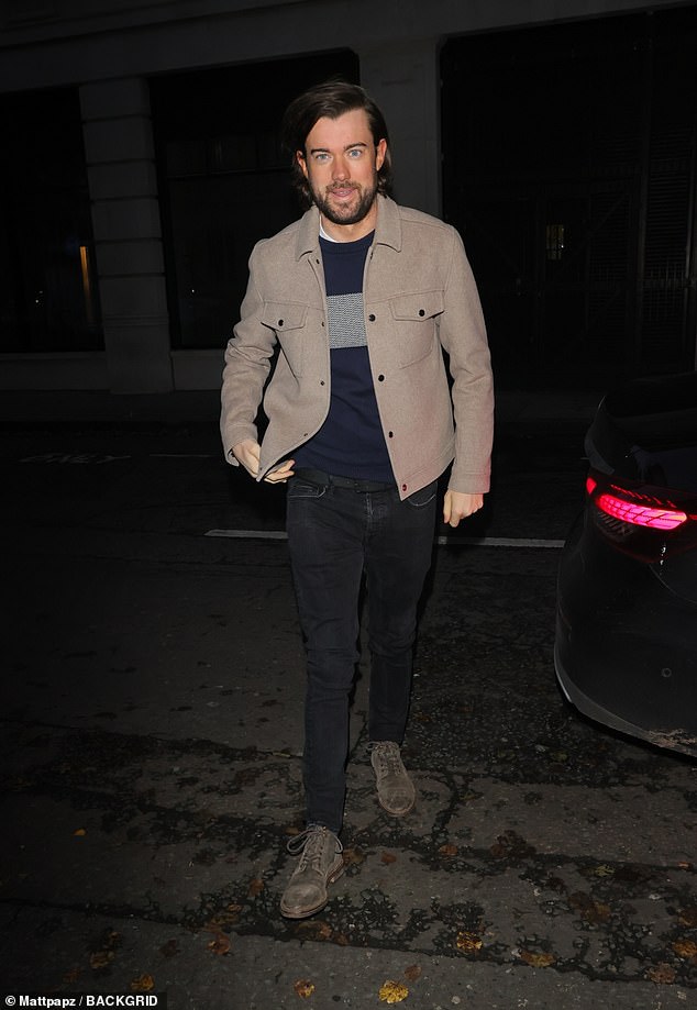 Jack Whitehall, 35, also appeared on the weekday show with celebrity guests catching up and updating listeners on what they're doing next