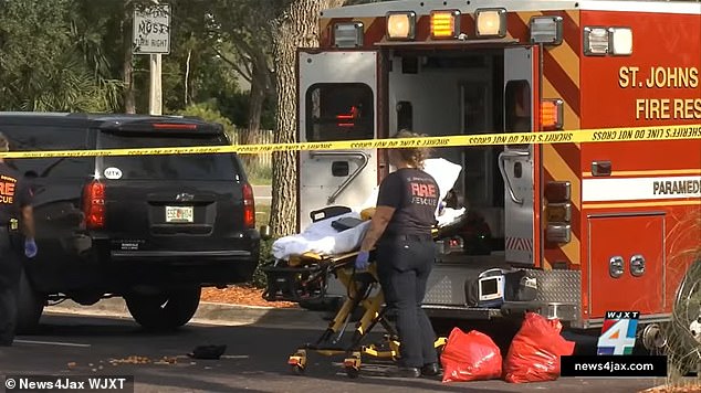 Paramedics at the scene of the attack outside a restaurant on June 3