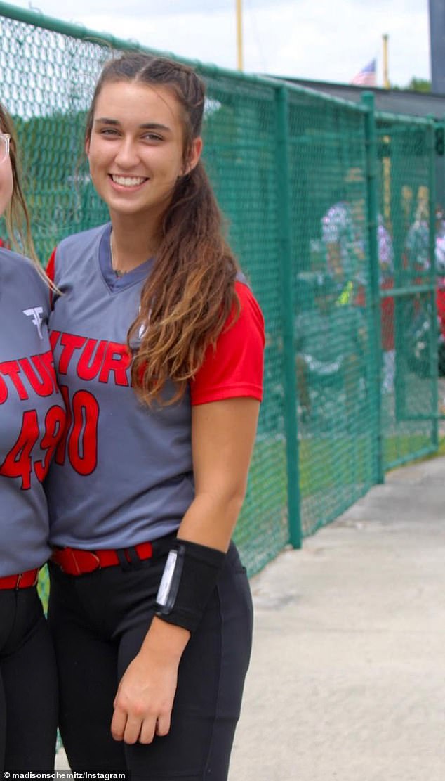 Schemitz, a softball player at Ponte Vedra High School before the attack in June