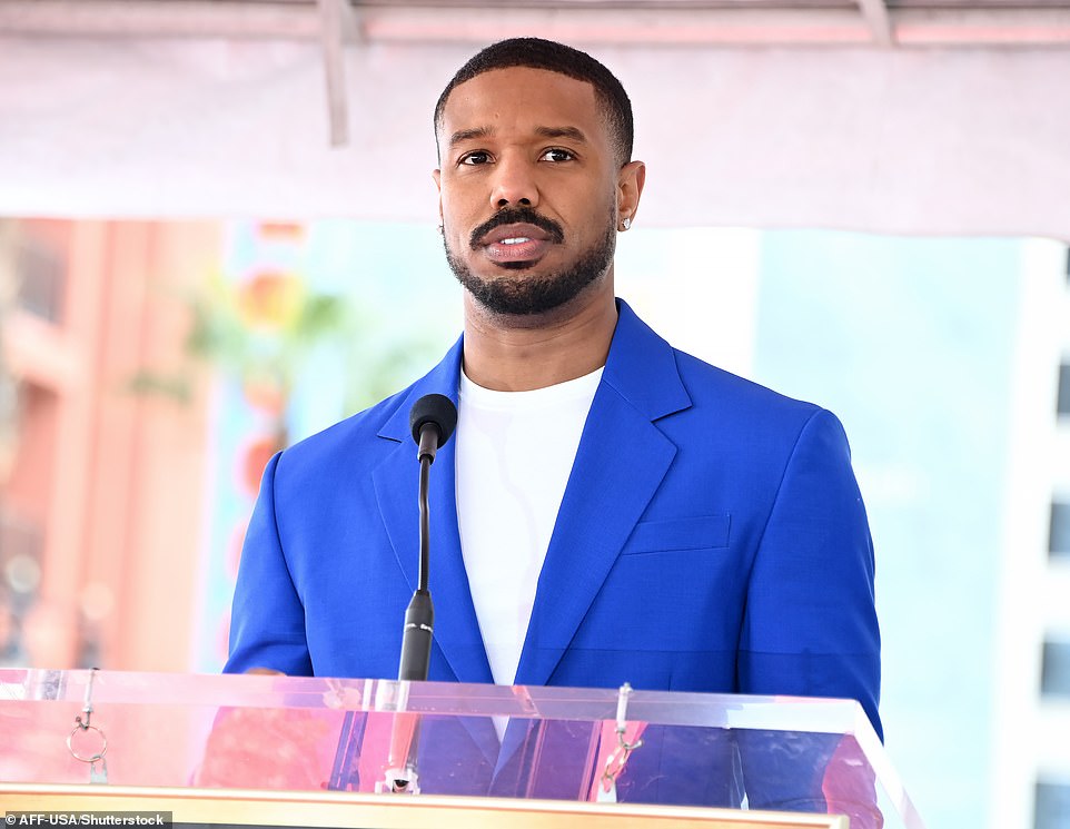 Michael B Jordan, 36, was left embarrassed after crashing his $429,000 Ferrari into a parked car