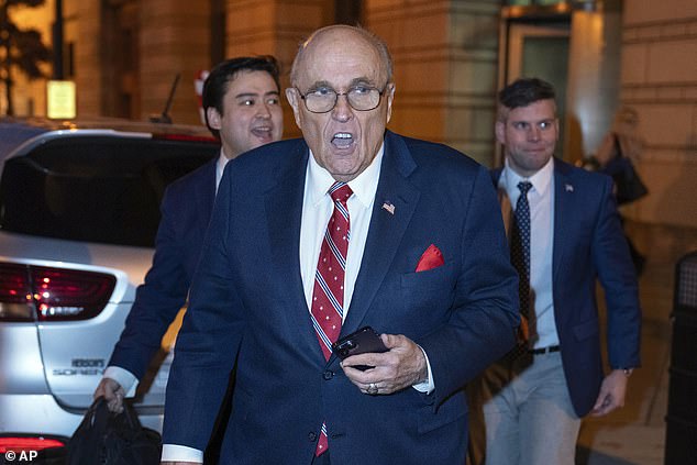 The jury began arguments late Thursday and will begin again Friday after Giuliani's attorney Joe Sibley compared him to a 