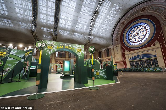 Paddy Power has named the venue 'Ally Paddy' as part of their Ally Pally makeover