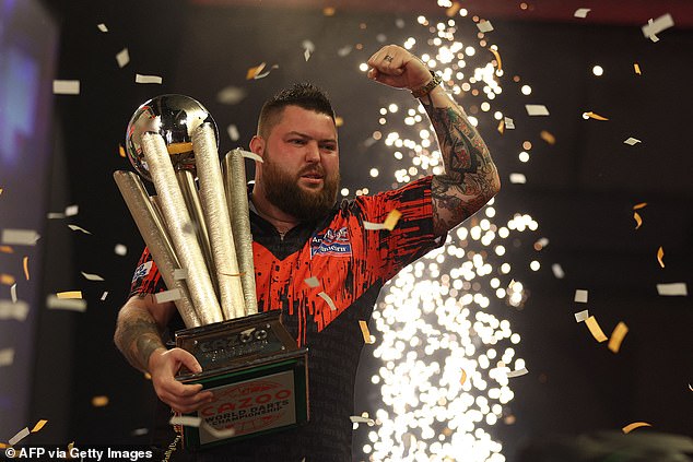 Michael Smith won the last PDC World Darts Championship with a 7-4 victory over Michael van Gerwen – including an epic nine-dart finish