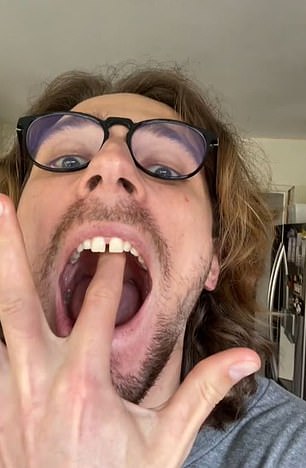 A TikToker with the username Tucie Tutorials posted a video in June showing pressing the tip of his finger on the roof of his mouth made him sneeze