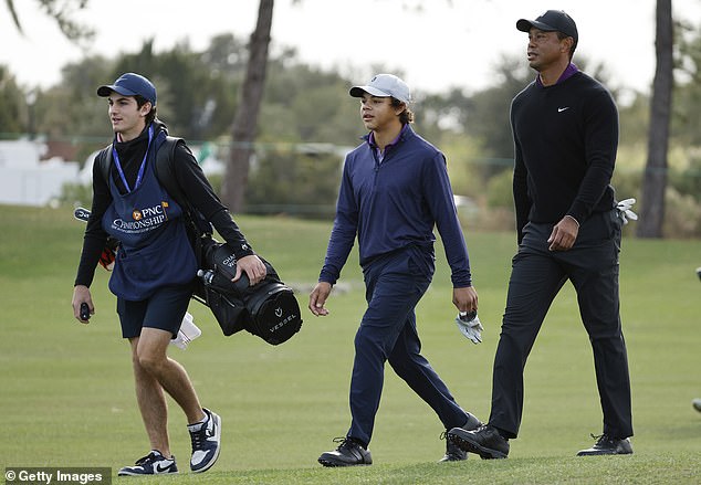 Father and son joined forces this week for the PNC Championship Pro-Am in Orlando