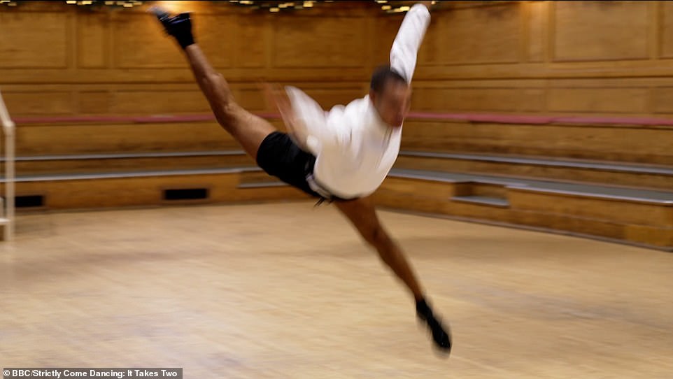 And ahead of the highly anticipated finale, BBC released a teaser video of the Strictly pair performing during rehearsals