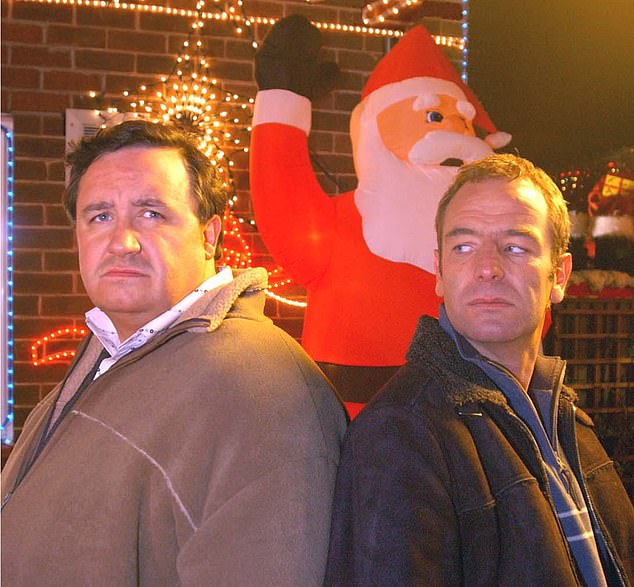 He was also thrilled to be reunited in the new series with friend and former Northern Lights co-star Mark Benton, 58 (pictured together in the 2007 series)