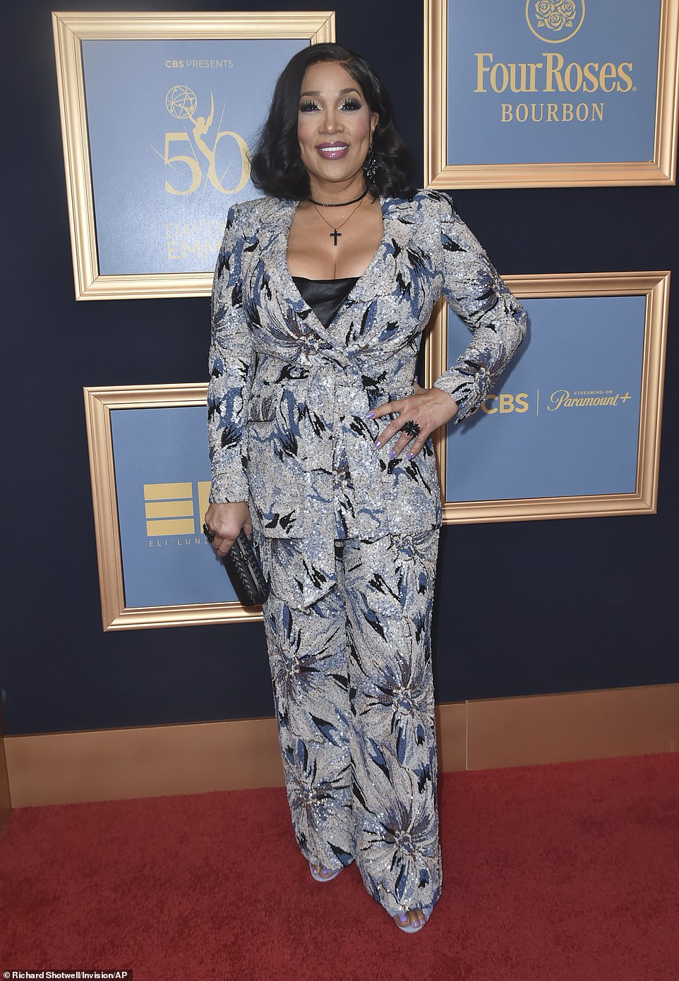 Kym Whitley dazzled in her jumpsuit