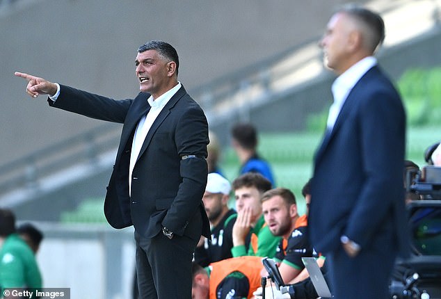 Aloisi has defended his emotions on the touchline and said it is good for the A-League