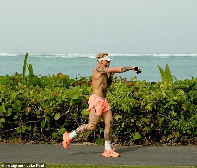 Track sessions with sprints and medium-distance running are part of Paul's 'intensive' regime