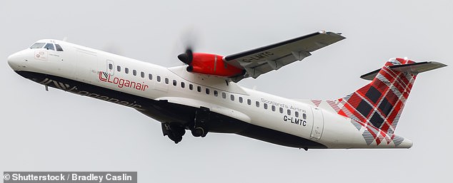 The worst airline for last-minute cancellations is Loganair in 25th place, according to the research, which found the Scottish airline canceled 4.5 percent of flights within 24 hours