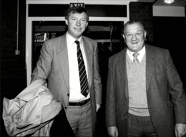 Sir Alex Ferguson (left) took on Paisley in the European Cup when he was manager of Aberdeen before becoming Manchester United boss