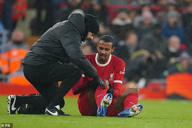 Matip suffered a cruciate ligament injury earlier this month, two weeks after the jovial video was filmed