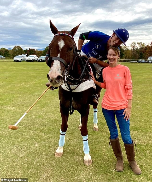 A self-described “maximalist collector,” Vincent raises polo ponies on an old farm she recently purchased with her partner Naza outside Lynchburg