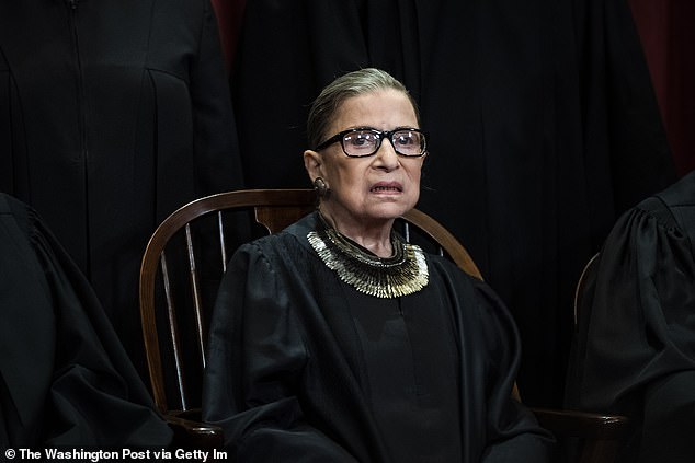 Ruth Bader Ginsburg, the court's leading defender of abortion rights, died in 2020