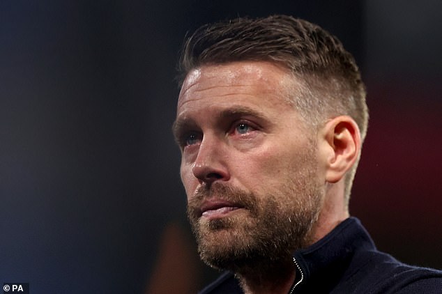 Luton boss Rob Edwards was left in tears and distraught after the harrowing incident