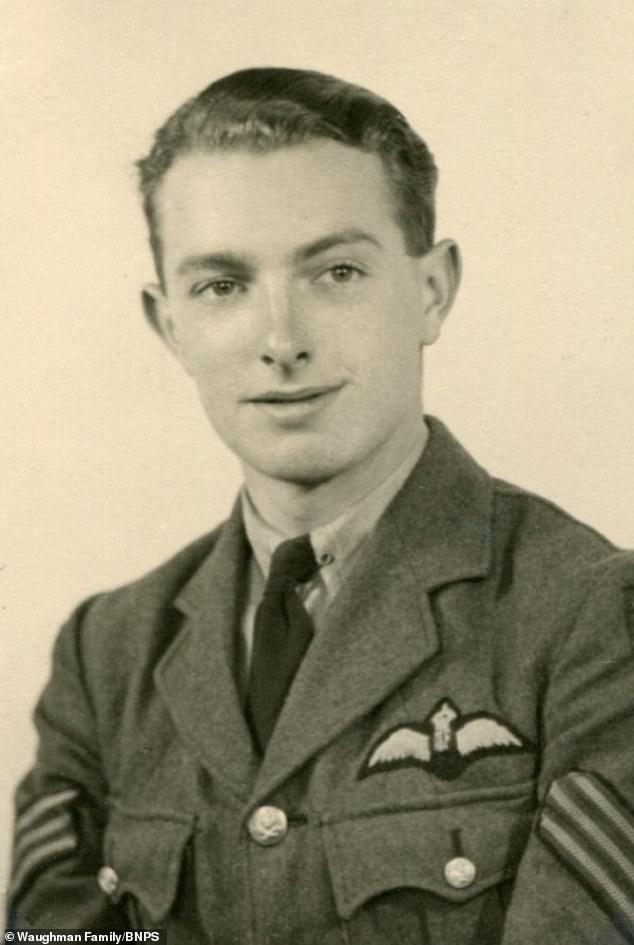 Originally from Shotley Bridge, County Durham, Rusty was just 20 years old when he started flying with 101 Squadron in November 1943.
