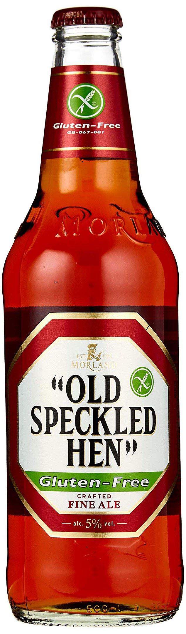 2 Old Speckled Chicken Gluten Free.  4.8% ABV, £2.25 for one 500ml bottle, sainsburys.co.uk