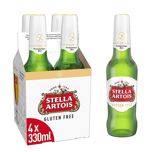 6 Stella Artois Gluten Free.  4.6% ABV, £5.55 for four 330ml bottles, tesco.com