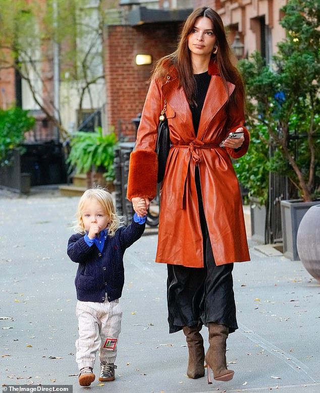 The model spoke about parenthood during an interview with Harper's Bazaar, saying that becoming a mother had completely changed her worldview;  seen in October