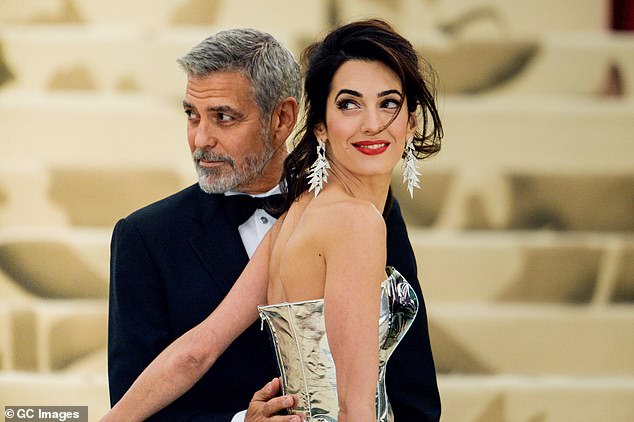 They have been seen on the catwalks of Valentino, Gucci and Chloe and sparkling red carpets at awards shows by A-listers such as Amal Clooney (pictured)