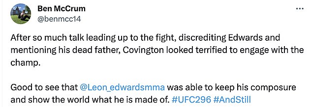 1702797867 17 Leon Edwards display at UFC 296 bowls fans over as