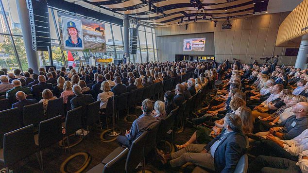 Charlie was farewelled on December 1 at the Adelaide Oval, where thousands of people gathered to pay tribute to the beloved Larrikin.