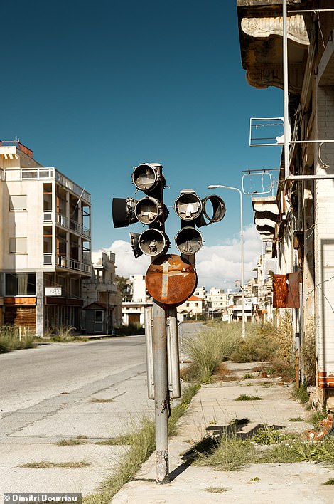 “Nothing could stop nature from reclaiming its rights over the various buildings in the area,” says Dimitri – as this photo shows