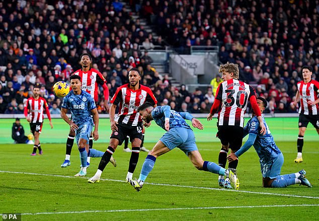 1702829321 130 Brentford 1 2 Aston Villa Unai Emerys men come from behind