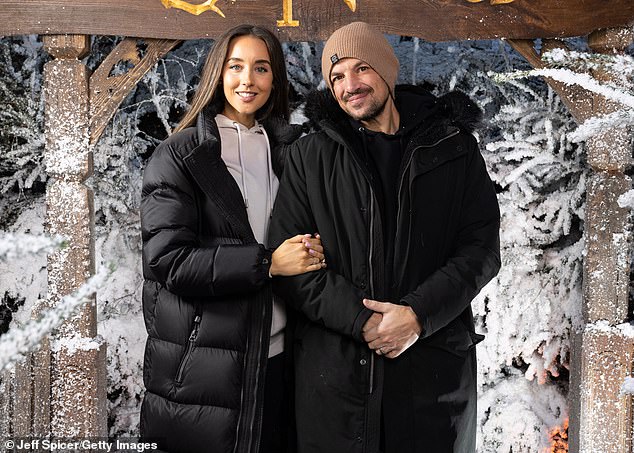 The singer, 50, and the NHS doctor, 34, were all smiles as they were photographed together as they enjoyed a magical day in Whitmoor Forest