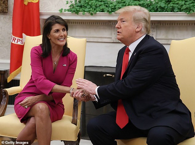 Haley was one of the rare survivors of the Trump administration, and her reputation remained intact.  Trump accepted her resignation in October 2018