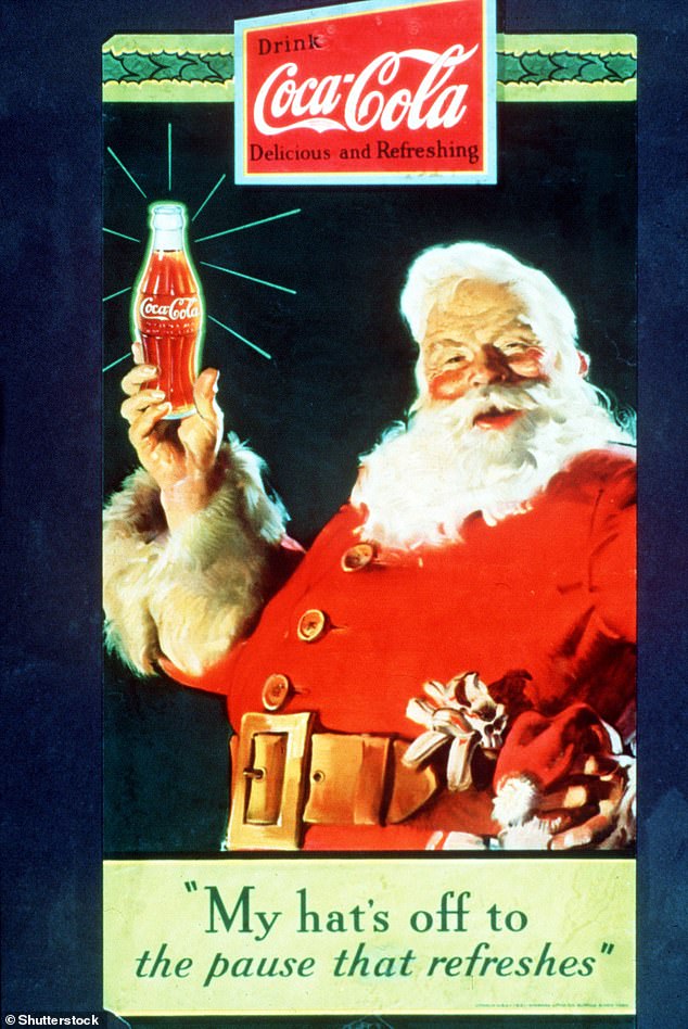 At 6 feet tall and weighing 300 pounds, Santa Claus in the famous Coca-Cola ad is obese with a BMI of 43