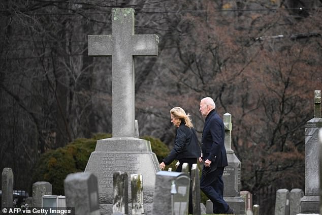 President Joe Biden – together with Jill Biden – regularly attends mass on the anniversary of the death of his first wife and daughter