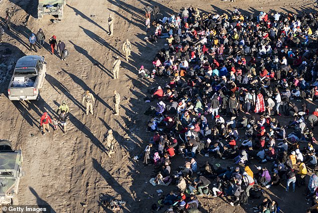 The number of border apprehensions in December has already increased by 30 percent compared to November