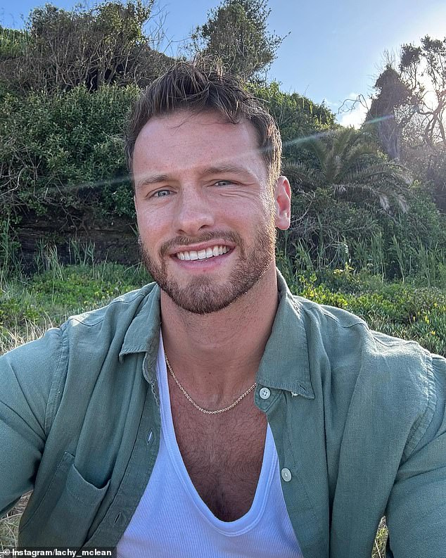 Lachlan Mclean, a 27-year-old model and influencer from Northern Beaches, admits he has commitment issues.  He describes himself as a 'lover boy' and is happy to be single, but remains open to the prospect of love and companionship if it comes his way