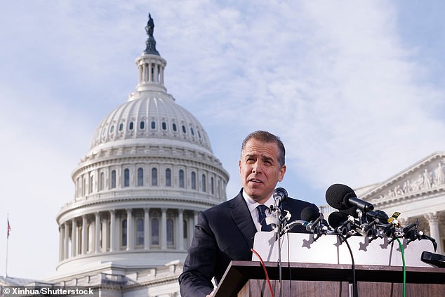 Hunter Biden spoke at a news conference outside the Capitol last week to explain that he refused to comply with a congressional subpoena to testify behind closed doors — but said he will answer questions at a public hearing