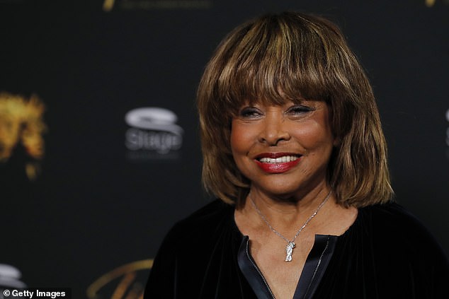 The queen of rock 'n' roll, Tina Turner, died 'peacefully' at her home in Switzerland in May at the age of 83 after a 'long illness' (Tina pictured in 2018)