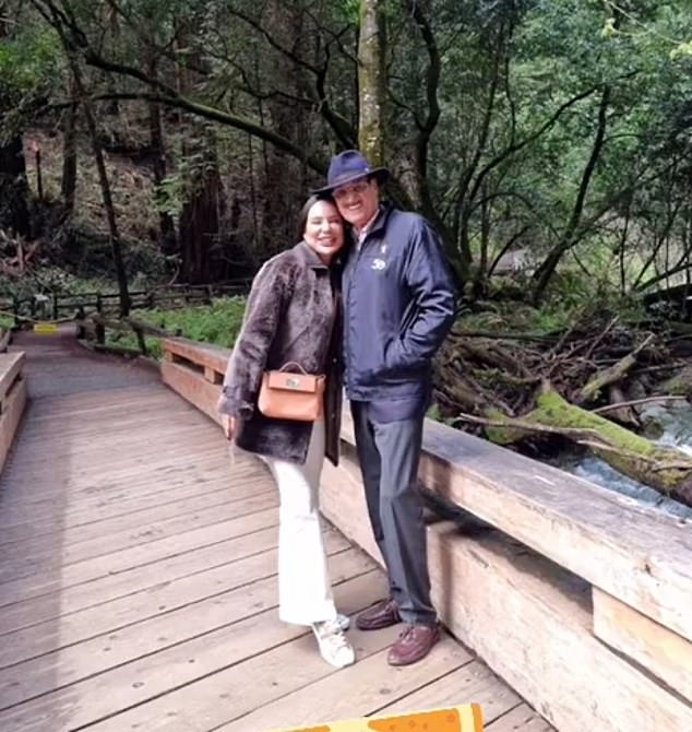 Photos on TikTok show wealthy businessman Colin Armstrong, 78, and partner Katherine Paola Santos enjoying a jet-set lifestyle ahead of their kidnapping on Saturday