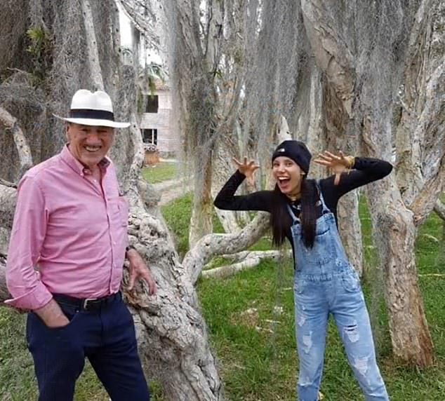 British businessman Colin Armstrong and his girlfriend are pictured together before they were allegedly kidnapped from their home in Ecuador