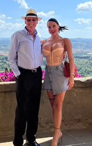 Photos on TikTok show wealthy businessman Colin Armstrong, 78, and partner Katherine Paola Santos enjoying a jet-set lifestyle ahead of their kidnapping on Saturday